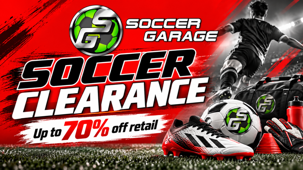 SoccerGarage: Clearance Soccer Gear Up to 70% Off