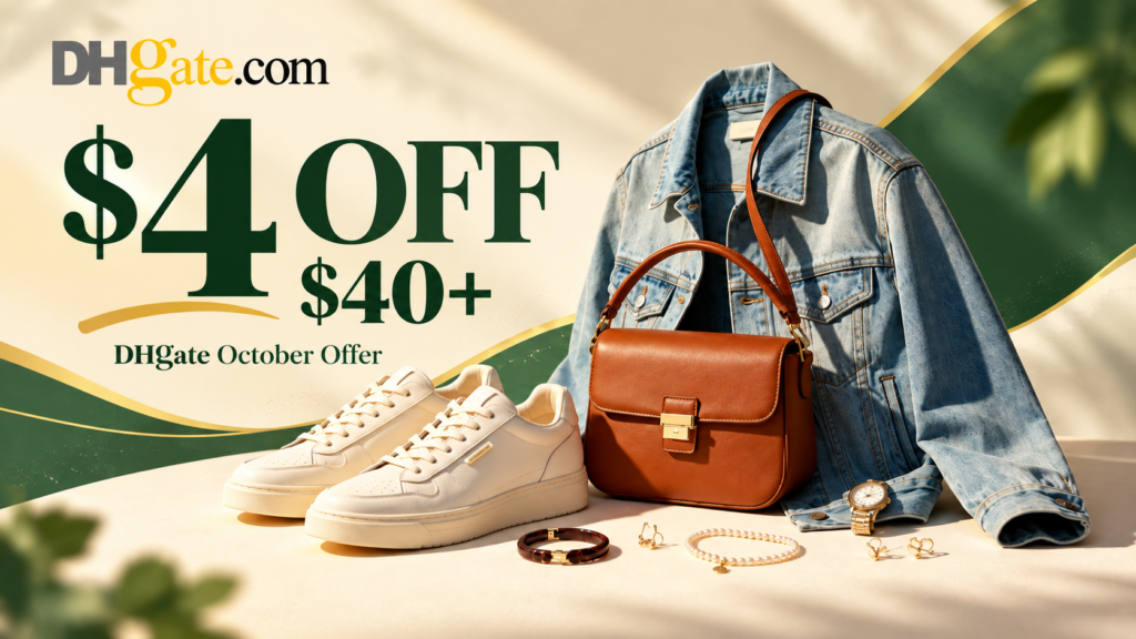 DHGate: $4 Off Order of $40+