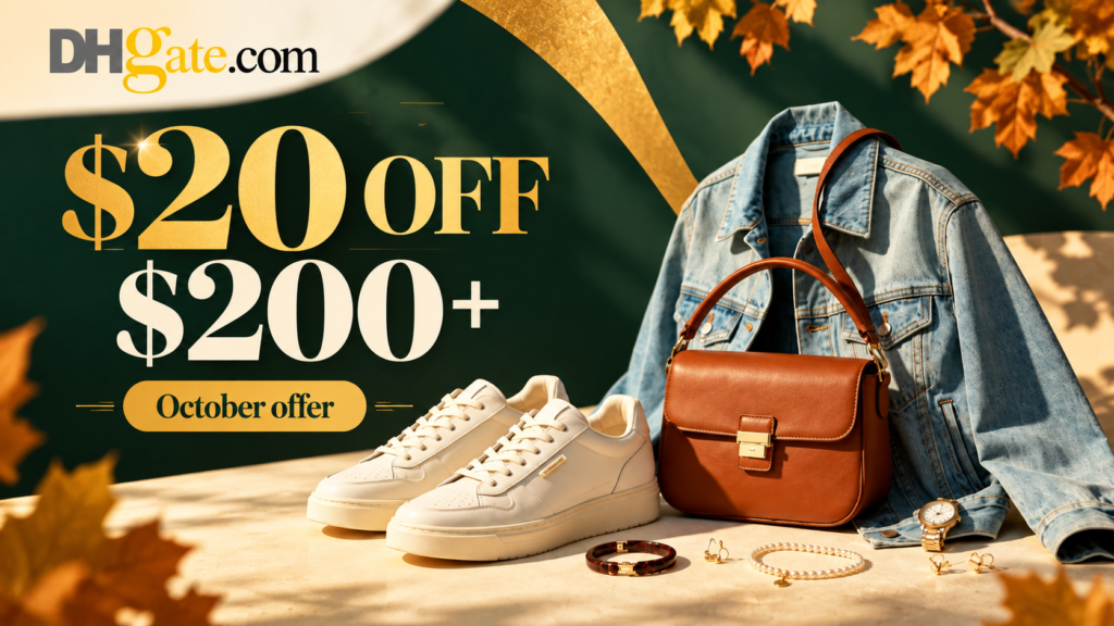 DHGate: $20 Off Order of $200+