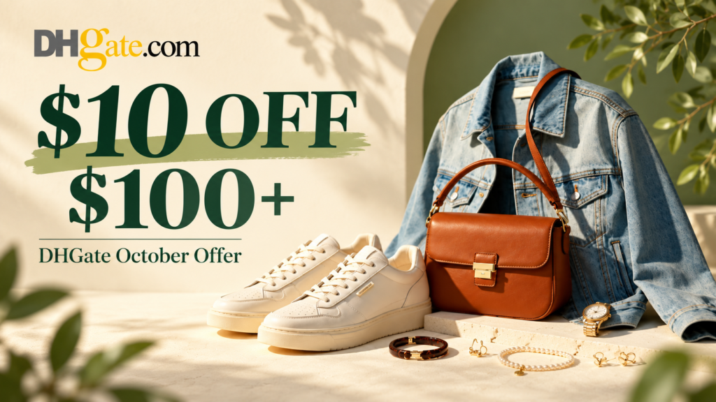 DHGate: $10 Off Order of $100+